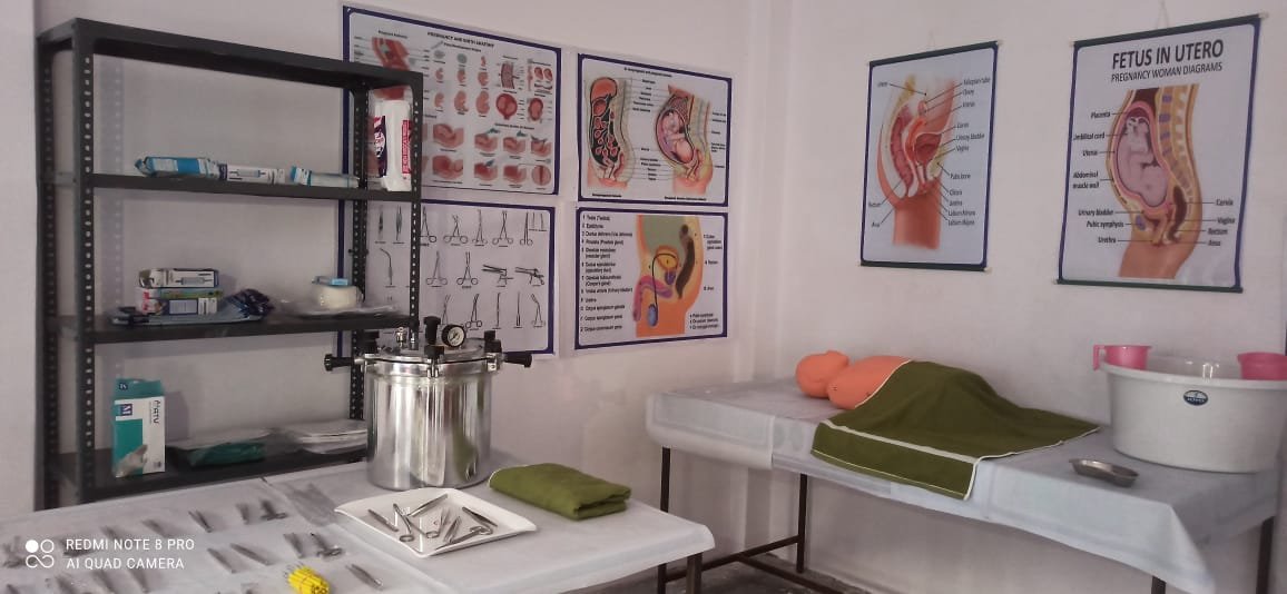Nursing skills and anatomy laboratory
